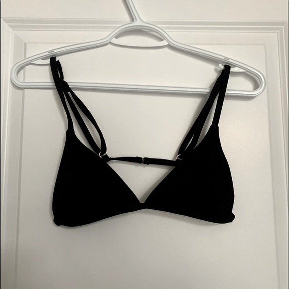 ZAFUL Rib-Knit Triangle Tanga Bikini Swimsuit - Picture 2 of 4